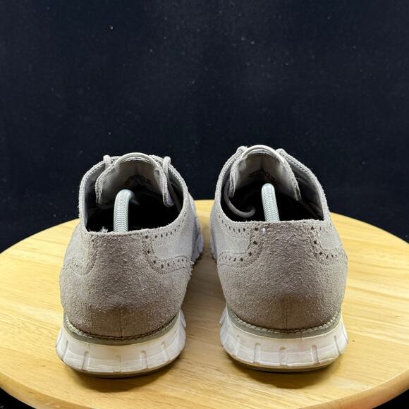 Cole Haan Mens ZeroGrand Grand.OS Wingtip Shoes 11M Gray C21383 Sneakers - Picture 4 of 10